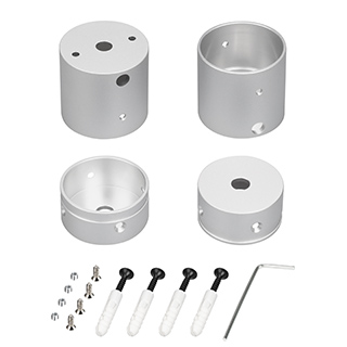 Крепление MOONLIGHT-VT-CEILING-DL-D30-SILVER (Arlight, Алюминий) | Arlight 051306