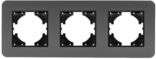 Рамка стеклянная FRM-OMALI-SFGS-3-GR (Arlight, -) | Arlight 049714