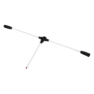 Коннектор питания ARL-MOONLIGHT-SPI/DMX-CON-POWER-T-MID-WIRE-BLK (Arlight, IP67 Пластик) | Arlight 051906