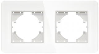 Рамка стеклянная FRM-OMALI-GS-2-WH (Arlight, -) | Arlight 049692