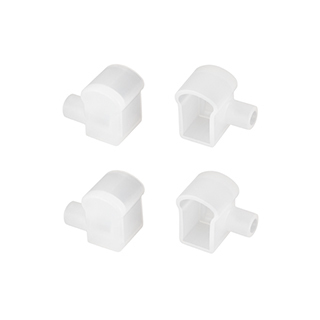 Заглушка WPH-FLEX-0817-SIDE WHITE с отверстием (Arlight, Пластик) | Arlight 040853