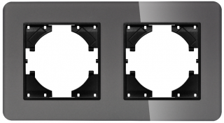 Рамка стеклянная FRM-OMALI-GS-2-GR (Arlight, -) | Arlight 049694