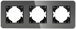 Рамка стеклянная FRM-OMALI-GS-3-GR (Arlight, -) | Arlight 049698