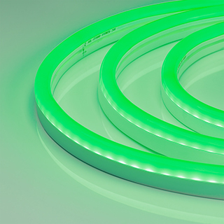 Гибкий неон ARL-CF2835-Classic-220V Green (26x15mm) (Arlight, 8 Вт/м, IP65) | Arlight 021158