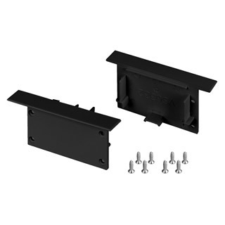 Заглушка SL-LINIA62-FS BLACK (Arlight, Пластик) | Arlight 038877