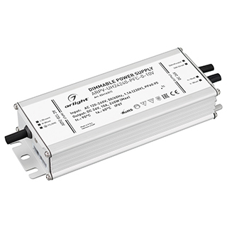 Блок питания ARPV-UH24240-PFC-0-10V (24V, 10.0A, 240W) (Arlight, IP67 Металл, 7 лет) | Arlight 024143(1)