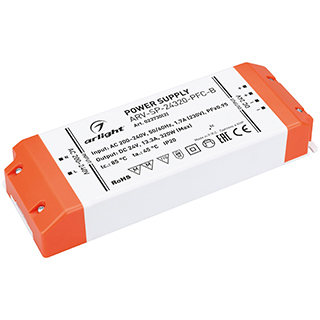 Блок питания ARV-SP-24320-PFC-B (24V, 13.3A, 320W) (Arlight, IP20 Пластик) | Arlight 023730(2)