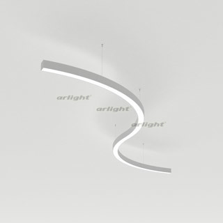 Светильник SP-LINE-ARC-S3535-D1500-46W Warm3000 (WH, 120 deg, 24V) (Arlight, Металл) | Arlight 034054
