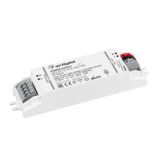 Блок питания ARJ-SP-15-PFC-NFC-WR (15W, 3-45V, 0.1-0.7A) (Arlight, IP20 Пластик) | Arlight 050110