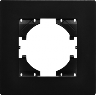 Рамка пластиковая FRM-PERIO-PL-1-BK (Arlight, -) | Arlight 049689