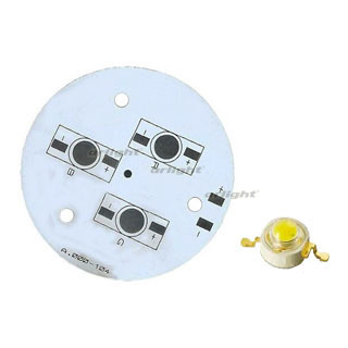 Плата D55-3E RGB Emitter (3x LED, A.000-104) (Turlens, -) | Arlight 027727