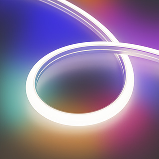 Лента герметичная DMX MOONLIGHT-TOP-B84-16x15mm 24V RGB-PX7 360deg (18 W/m, IP67, 5m, wire x2) (Arlight, Вывод прямой) | Arlight 045437
