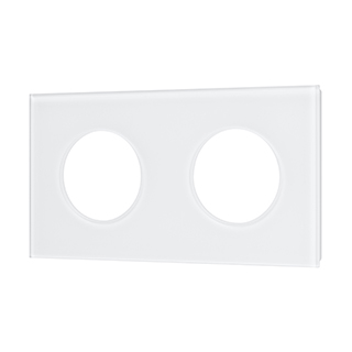 Рамка стеклянная FRM-GLARE-GC-2-WH (Arlight, -) | Arlight 043835