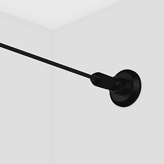 Лента-трос STINGRAY-R2-IC-A120 24V BLACK Warm3000 (9.6 W/m, IP20, 5m) (Arlight, -) | Arlight 053581
