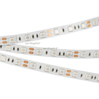 Лента RT 2-5000 12V Orange 2x (5060, 300 LED, LUX) (Arlight, 14.4 Вт/м, IP20) | Arlight 015972