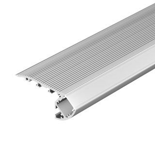 Профиль с экраном ALU-STAIR-2000 ANOD+FROST (Arlight, Металл) | Arlight 014907