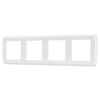 Рамка пластиковая FRM-VERSA-PL-4-WH (Arlight, -) | Arlight 045187