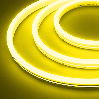 Гибкий неон ARL-MOONLIGHT-1712-SIDE 24V Yellow (Arlight, 8 Вт/м, IP67) | Arlight 031023