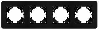 Рамка алюминиевая FRM-AKIRY-AL-4-BK (Arlight, -) | Arlight 049732