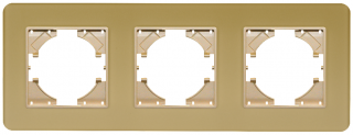 Рамка стеклянная FRM-OMALI-SFGS-3-GD (Arlight, -) | Arlight 049715