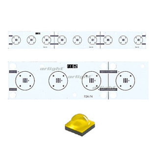 Плата 240x30-9XP CREE (3x3, 724-135) (Turlens, -) | Arlight 019174