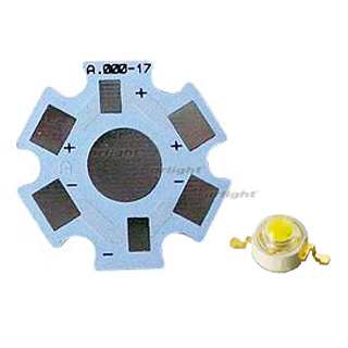 Плата HAL MONO STAR (Emitter 1x, W) (Turlens, -) | Arlight 011066