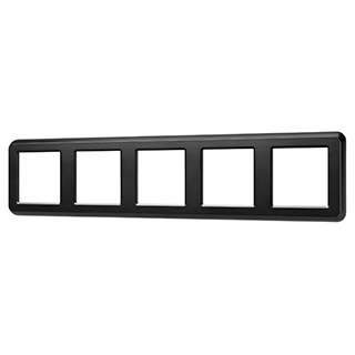Рамка пластиковая FRM-VERSA-PL-5-BK (Arlight, -) | Arlight 045191