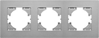 Рамка пластиковая FRM-PERIO-PL-3-GR (Arlight, -) | Arlight 049756
