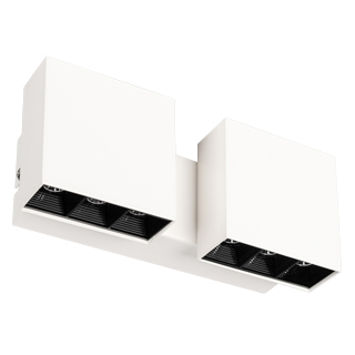 Светильник SP-LEGACY-S200x85-2x6W Warm3000 (WH, 16 deg) (arlight, IP20 Металл) | Arlight 028133