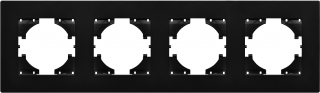 Рамка пластиковая FRM-PERIO-PL-4-BK (Arlight, -) | Arlight 049759