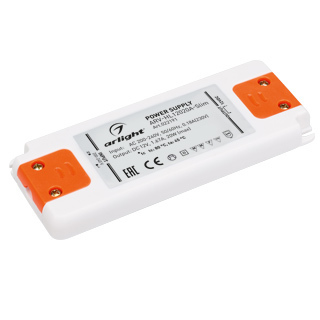 Блок питания ARV-HL12020A-Slim (12V, 1.67A, 20W) (Arlight, IP20 Пластик) | Arlight 022191