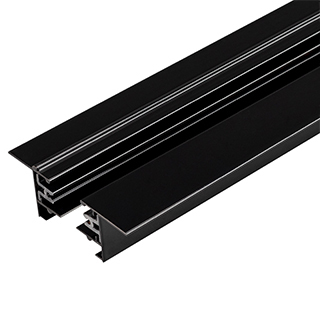 Трек LGD-2TR-TRACK-F-1000-BK-M (C) (Arlight, IP20 Металл) | Arlight 038672