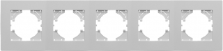 Рамка пластиковая FRM-PERIO-PL-5-WH (Arlight, -) | Arlight 049762