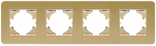 Рамка стеклянная FRM-OMALI-SFGS-4-GD (Arlight, -) | Arlight 049719