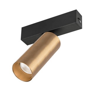 Светильник MAG-SPOT-25-R90-9W Day4000 (BK-GD, 30 deg, 24V) (Arlight, IP20 Металл) | Arlight 035000(1)