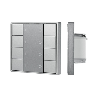 INTELLIGENT ARLIGHT Кнопочная панель DALI-201-23-4G-DIM-DT6-IN Silver (BUS, Frame) (IARL, IP20 Металл) | Arlight 048185