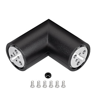 Соединитель профиля ROUND-D36-360-90 BLACK (Arlight, Металл) | Arlight 050543