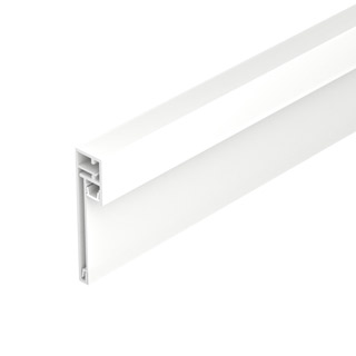 Профиль PLINTUS-H54B-2000 WHITE (Arlight, Алюминий) | Arlight 046141