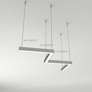 Светильник SP-LINE-5050-ZIGZAG-4-1000-HANG-110W-Day4000 (ANOD, 230V) (Arlight, IP33) | Arlight 027382