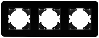 Рамка стеклянная FRM-OMALI-SFGS-3-BK (Arlight, -) | Arlight 049713