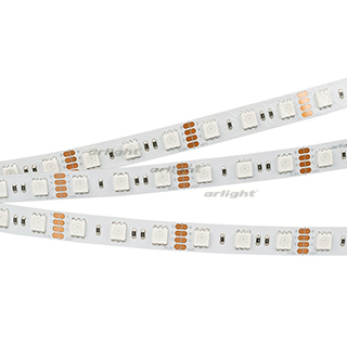 Лента RT2-5050-60-12V RGB (300 LED) (NormaLED, 13 Вт/м, IP20) | Arlight 014387