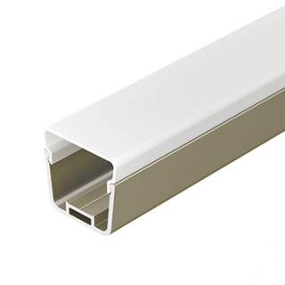 Профиль с экраном LINE-D-3734-2000 TETRA OLIVE GREY+OPAL  (Arlight, Алюминий) | Arlight 055098