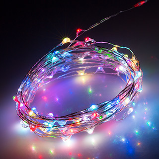 Светодиодная нить WR-5000-12V-RGB (1608, 100LED) (arlight, IP65) | Arlight 018005