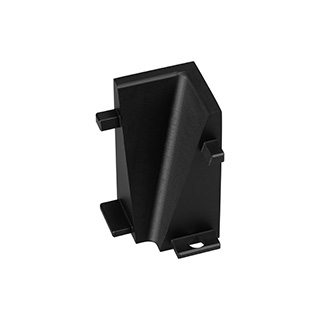 Внутренний угол PLINTUS-H40 BLACK  (Arlight, Металл) | Arlight 052404