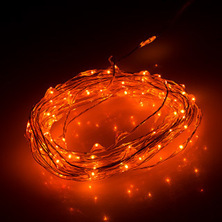 Светодиодная нить WR-5000-1608-100LED Amber (12V, 2.1W) (arlight, IP65) | Arlight 030215
