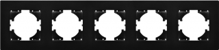 Рамка пластиковая FRM-PERIO-PL-5-BK (Arlight, -) | Arlight 049763