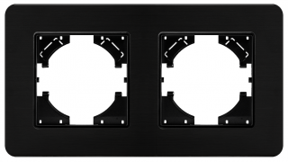 Рамка алюминиевая FRM-AKIRY-AL-2-BK (Arlight, -) | Arlight 049725
