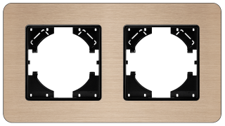 Рамка алюминиевая FRM-AKIRY-AL-2-GD (Arlight, -) | Arlight 049726