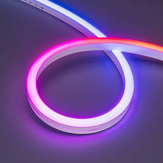 Лента герметичная DMX MOONLIGHT-SIDE-B84-12x17mm 24V RGB-PX7 (18 W/m, IP67, 5m, wire x2) (Arlight, Вывод прямой) | Arlight 041013