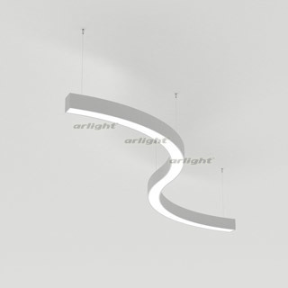 Светильник SP-LINE-ARC-S3535-D800-23W Warm3000 (WH, 120 deg, 24V) (Arlight, Металл) | Arlight 034051